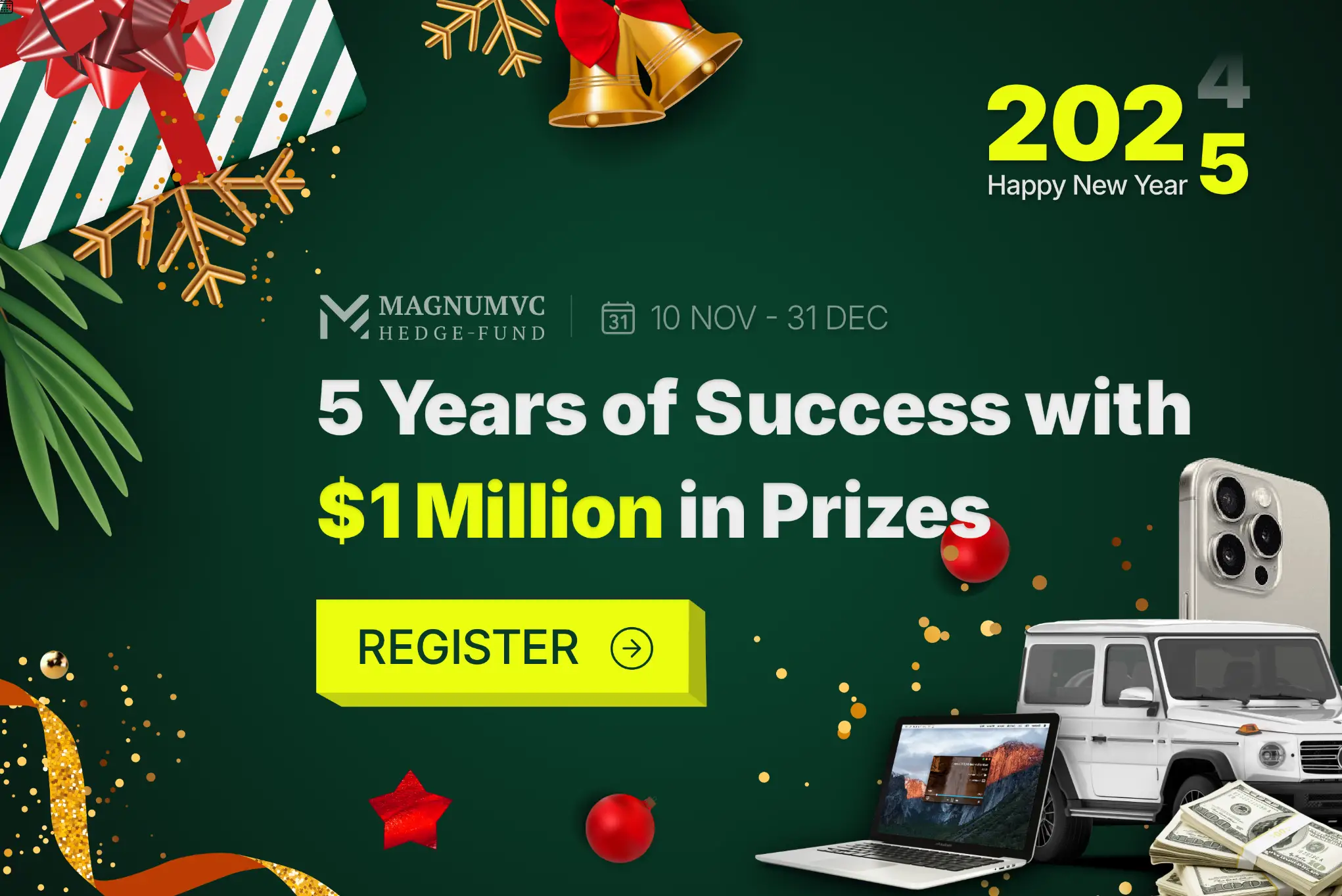 5 Years of Success with $1 Million in Prizes - magnumvc